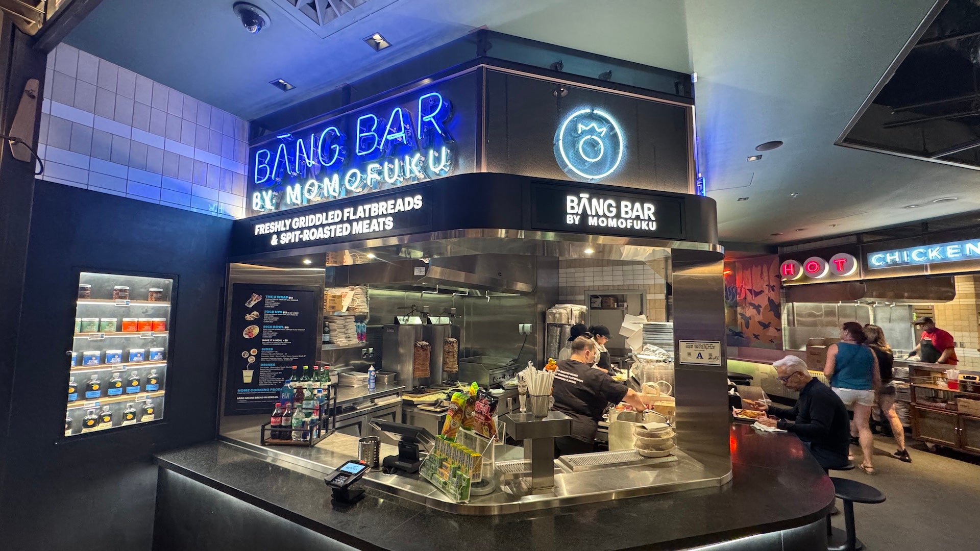 Asian street food walk up restaurant at the Cosmopolitan hotel in Las Vegas